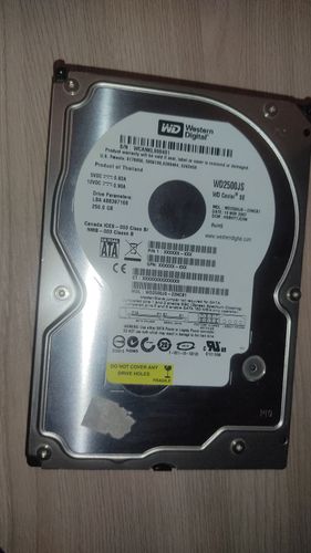 Жесткий диск WD 250 Гб 250Gb