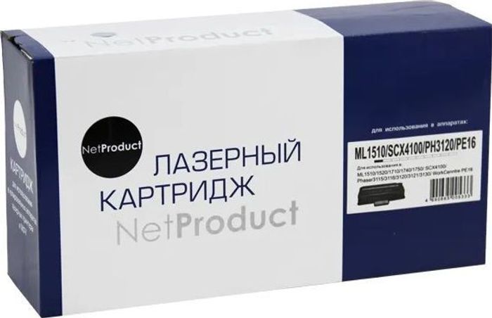 Тонер-картридж ''NetProduct'' ML-1710D3 для Samsung ML-1510/1520/1710/4100/4216