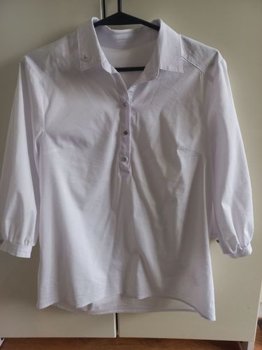 Блузка белая для девочки 164см