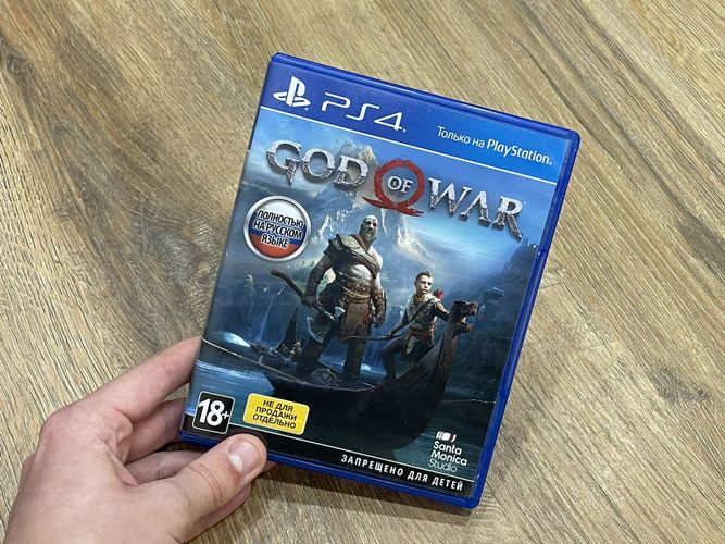 Диск игра God of war PS4