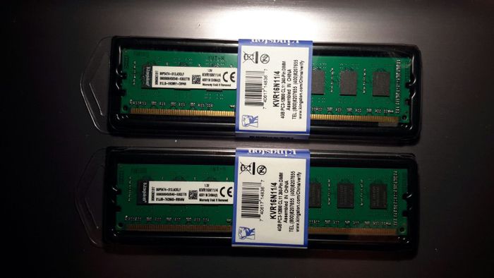 Оперативная память DDR3 4GB, 1600 Kingmax (8GB)