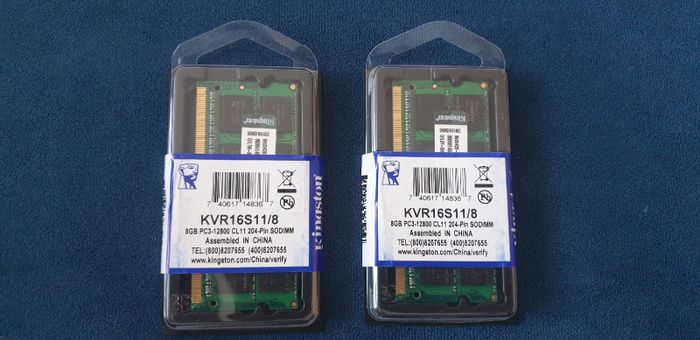 Оперативная память DDR3 4GB,8GB Kingston для Noyt