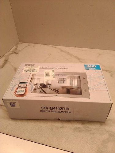 Монитор для видеодомофона CTV M4102FHD (белый)
