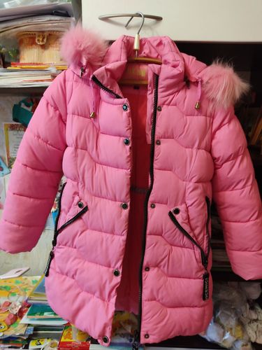 Куртка,пальто зимнее р-р 116-122