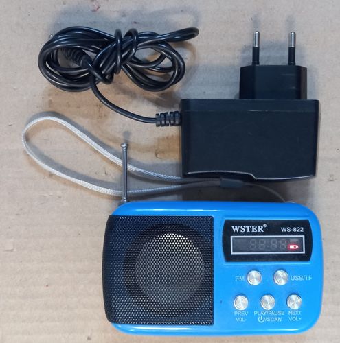 Колонка - радиоприемник WS882 Micro (USB) SD/FM 