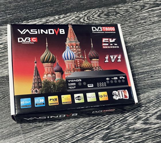 Приставка для цифрового ТВ Yasin DVB T8000
