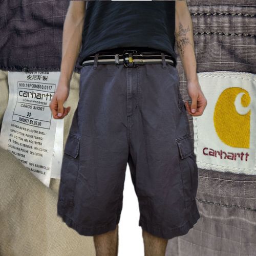 Carhartt Wide Shorts(rap,y2k,sk8,archive,3pm) 