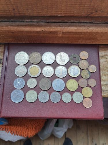 Монеты иностранные( 29 шт)