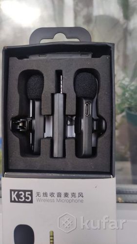 Беспроводной микрофон К35 (2 передатчика)