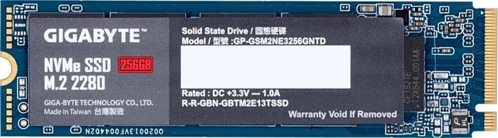 SSD диск 256Gb Gigabyte GP-GSM2NE3256GNTD
