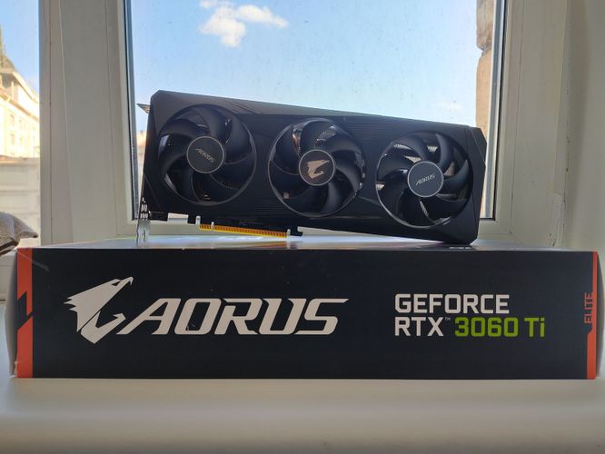Видеокарта Gigabyte AORUS GeForce RTX 3060 Ti 