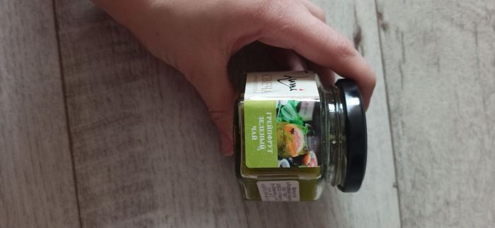 Свеча грейпфрут и зелёный чай