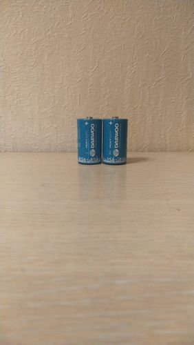 Новые батарейки daewoo D(R20)