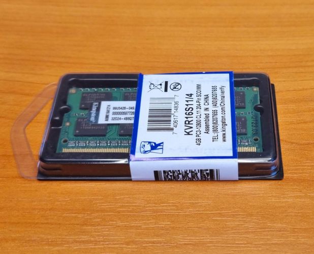 Память DDR3 4GB, 8Gb 1600 Kingston для Ноутбука