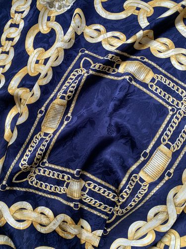 Роскошный шелковый платок, Франция.
