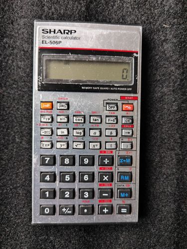 Калькулятор научный, инженерный Sharp EL-506P
