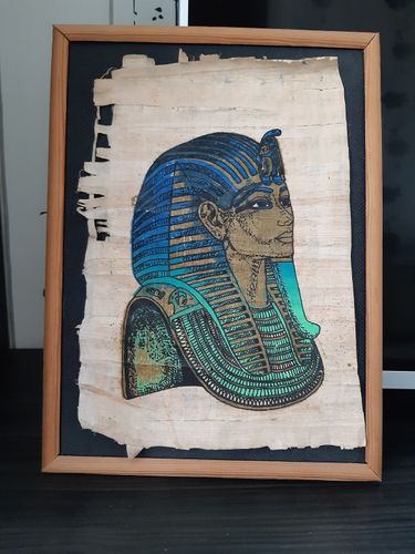 Картина Нефертити, папирус