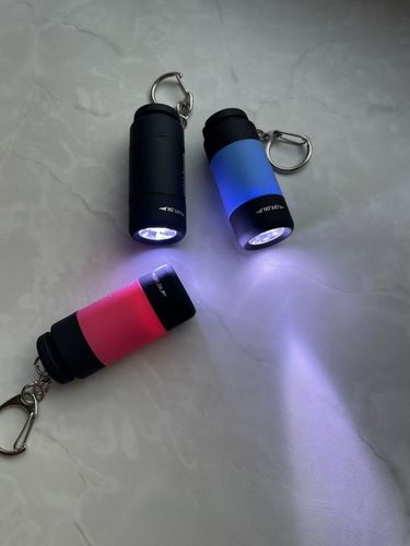 Фонарик-брелок USB карманный светодиодный