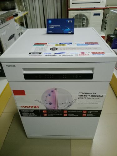 Посудомоечная машина 60см TOSHIBA  DW- 14F1(W)-RU