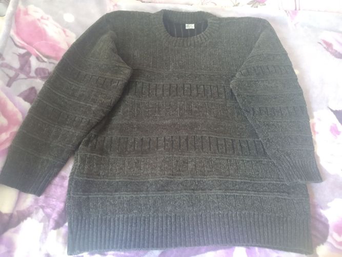 Шенилловый свитер