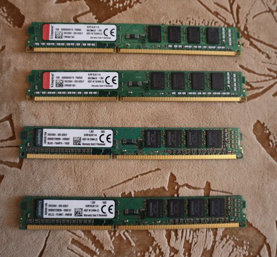 Оперативная память Kingston DDR3 4GB, 8GB, 16GB