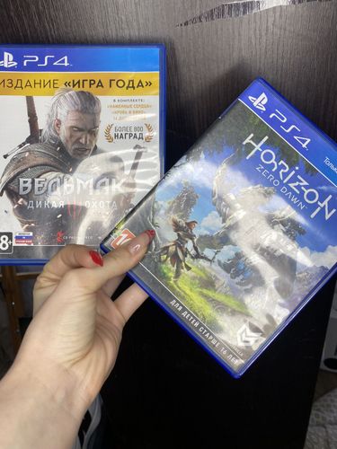 Horizon zero dawn PS4 , Ведьмак 3 дикая охота PS4