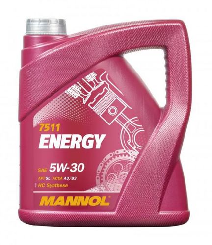 Моторное масло Mannol Energy 5W-30 5л.
