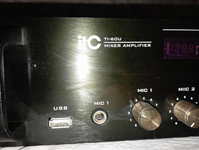 Усилитель звука ITC Audio Ti-60U с USB плеером