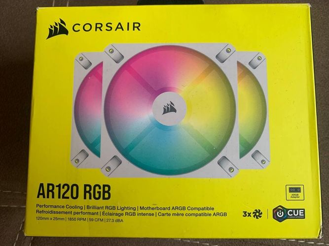 Corsair AR120 RGB WHITE