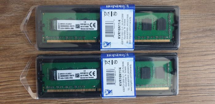 Оперативная память DDR3 4GB, 1600 Kingston (8GB)