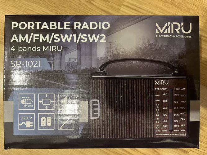 Радиоприемник Miru SR-1021/ Новый