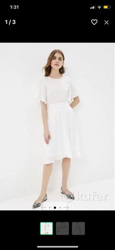 Белое платье Vera moda