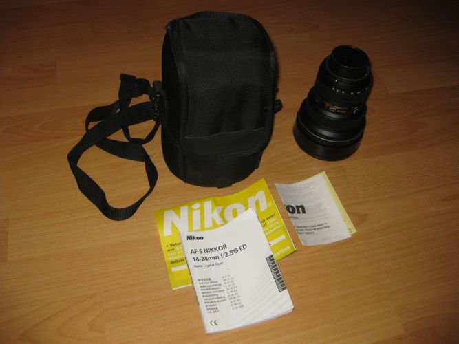 Объектив Nikon AF-S NIKKOR 14-24mm f/2.8G ED