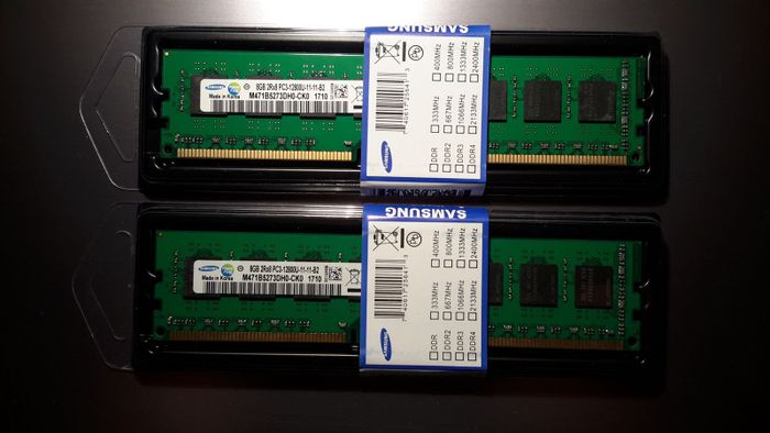 Оперативная память DDR3 4GB, 8Gb 1600 Samsung ПК