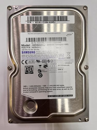 Жесткий диск Samsung Spinpoint F3 500GB