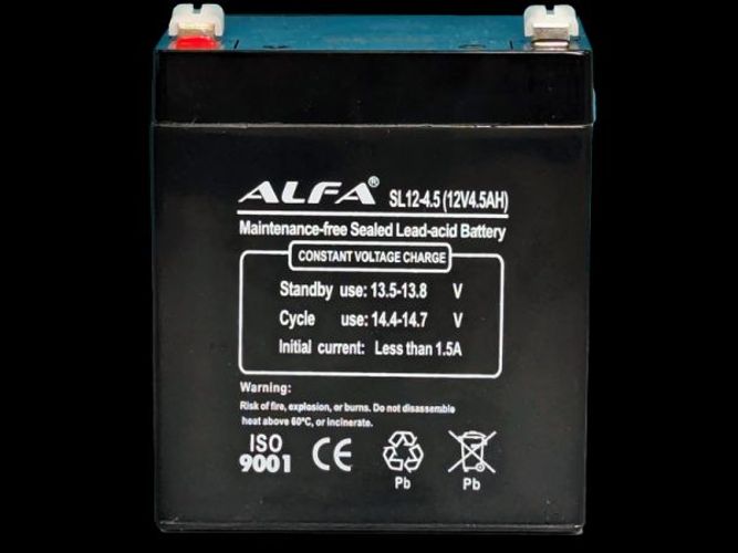 Аккумулятор ALFA 12V-4.5Ah