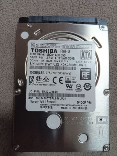 жёсткий диск 500гб HDD 500gb SATA 2.5