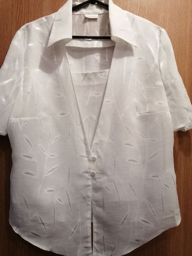 Блузка белая из двух предметов 