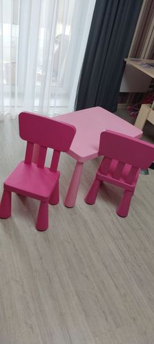 Стол и 2 стула IKEA Mammoth 