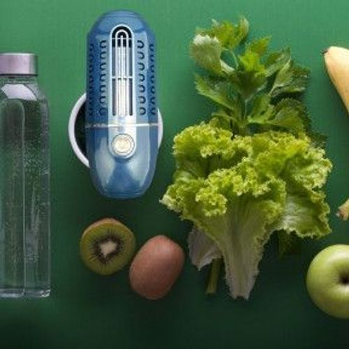 Портативный дезинфектор для фруктов и овощей Fruit and vegetable washing machine XY-006 на зарядной 
