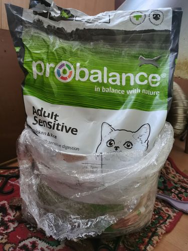 Корм для кошек probalance adult sensitive