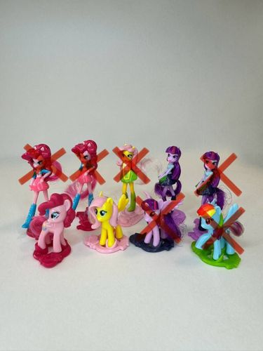My little pony (игрушки из киндера)