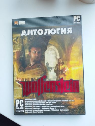 Диск с игрой Wolfenstein 