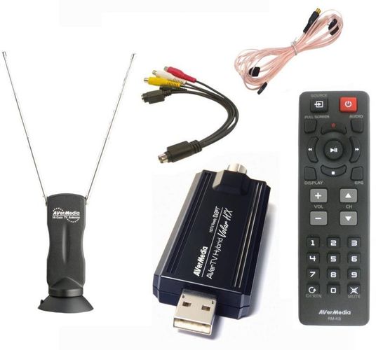 Цифровой USB тюнер AverMedia Volar DVB-T HDTV + FM