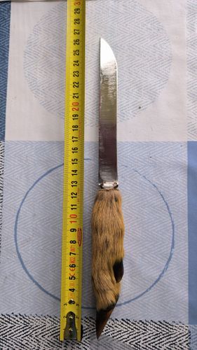 Подарочный нож с рукояткой ''копыто''