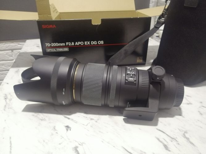 Объектив Sigma 70-200 f2.8 APO EX DG OS для Canon
