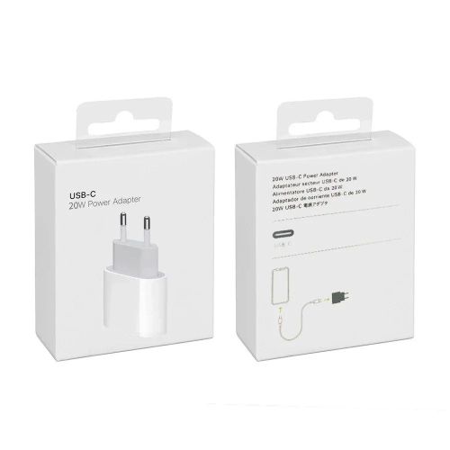 Адаптер питания usb-c 20вт зарядка iphone apple