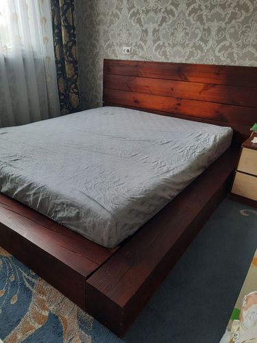 Двуспальная кровать подиум 
