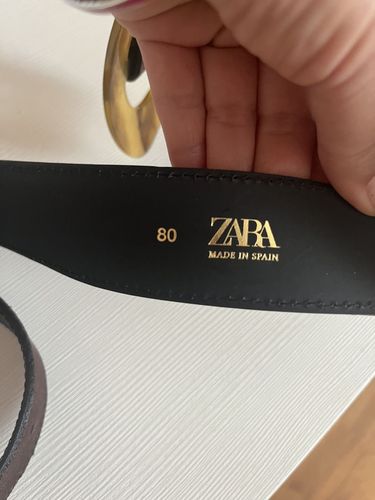 Ремень кожа( замш) Zara 80 новый 