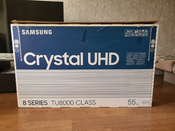 Коробка от ТВ Samsung TU8000